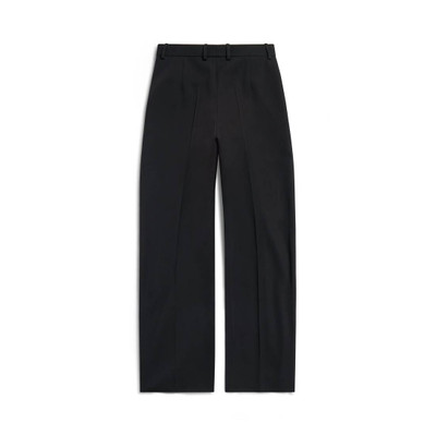 BALENCIAGA Women's Baggy Tailored Pants in Black outlook