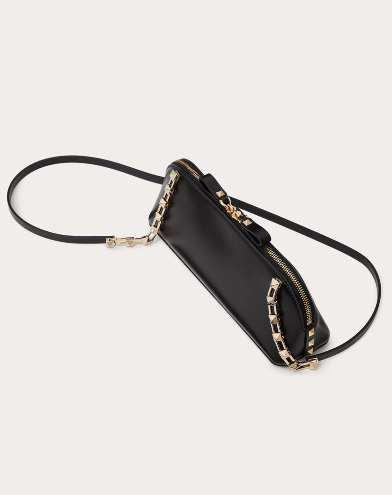 Valentino SMALL ROCKSTUD HANDBAG IN CALFSKIN outlook