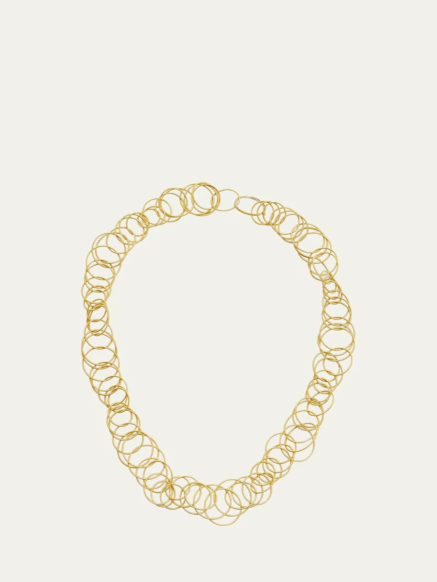 18K Yellow Gold Hawaii Short Necklace - 1