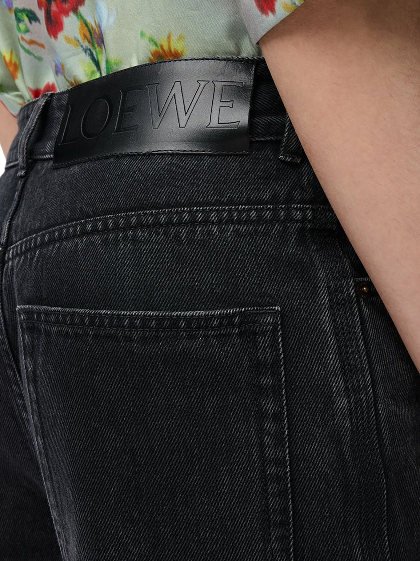ANAGRAM BAGGY JEANS IN DENIM - 5