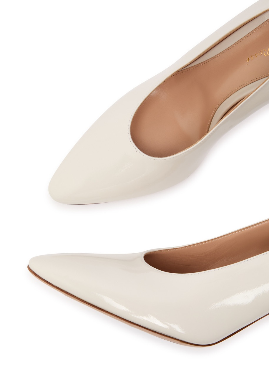 Gianvito Rossi Amelia 85 Patent Leather Pumps - 3