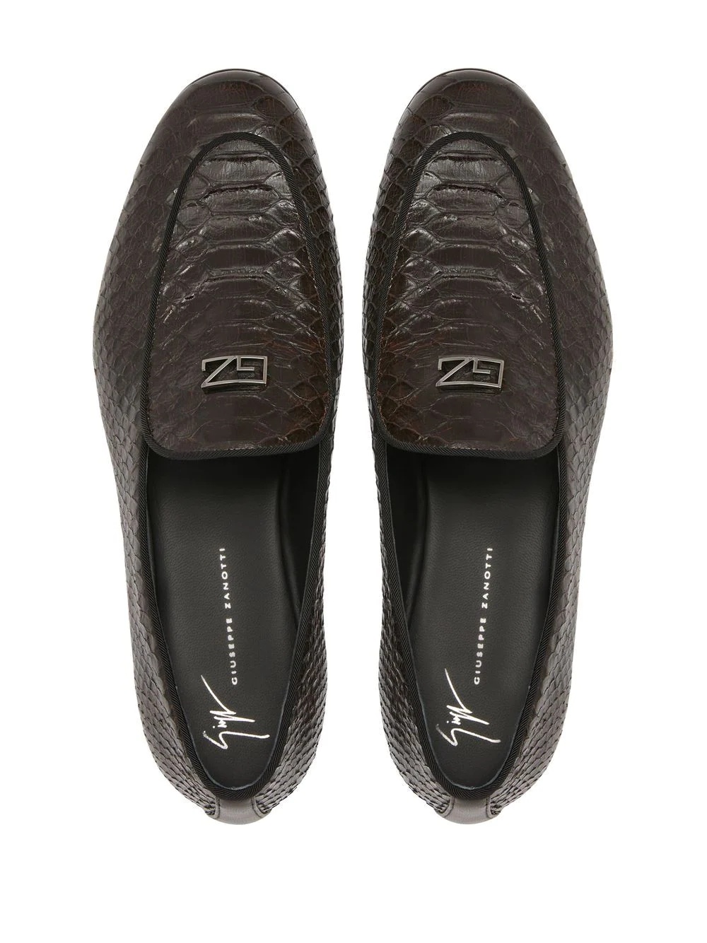 GZ Rudolph snakeskin-effect loafers - 4