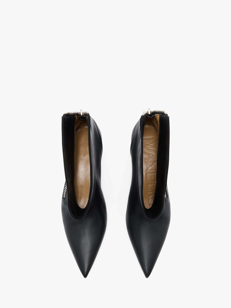 BIKER KITTEN HEEL - LEATHER ANKLE BOOT 4