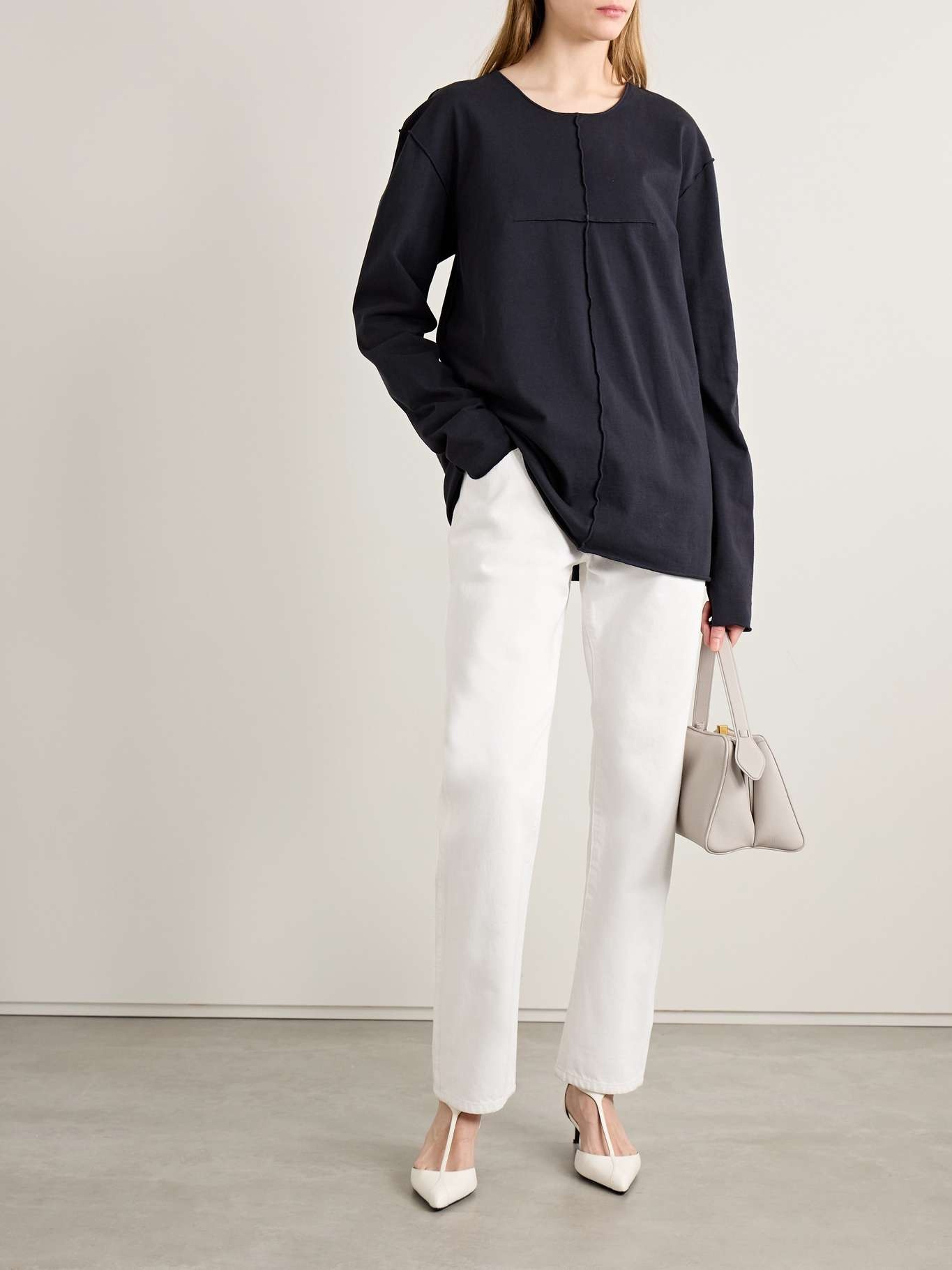 Callum mid-rise straight-leg jeans White - 2