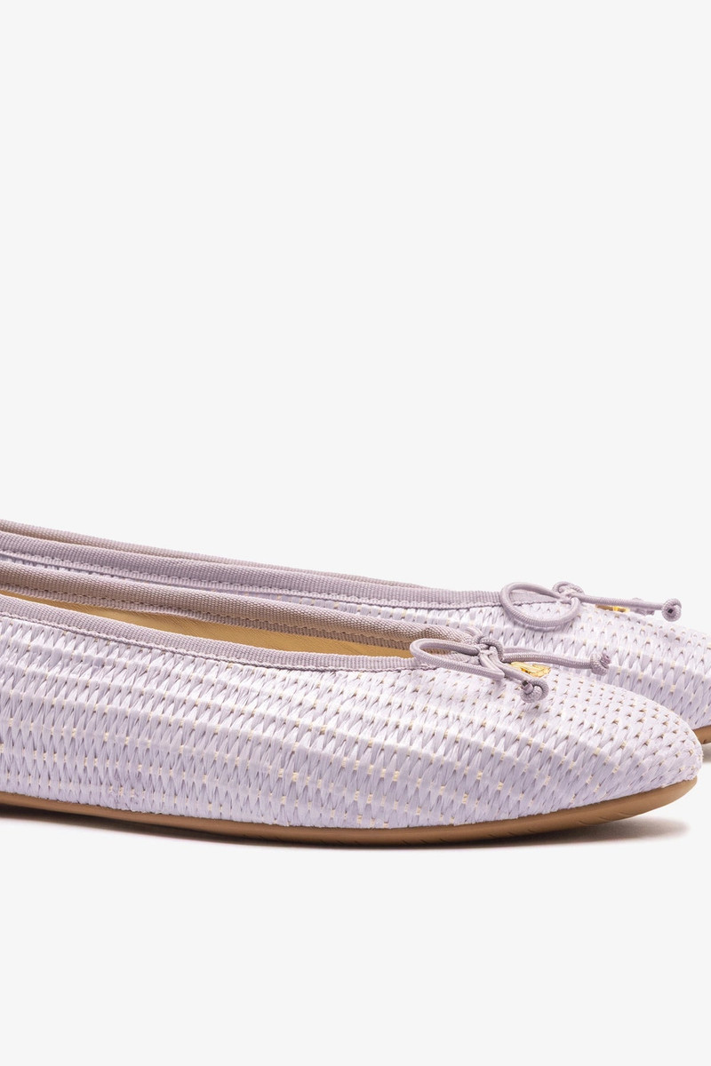 Pavlova Ballet Flat Iris Raffia 4