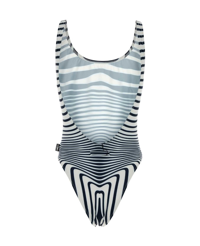 Jean Paul Gaultier Printed Stretch Polyester Swimsuit outlook