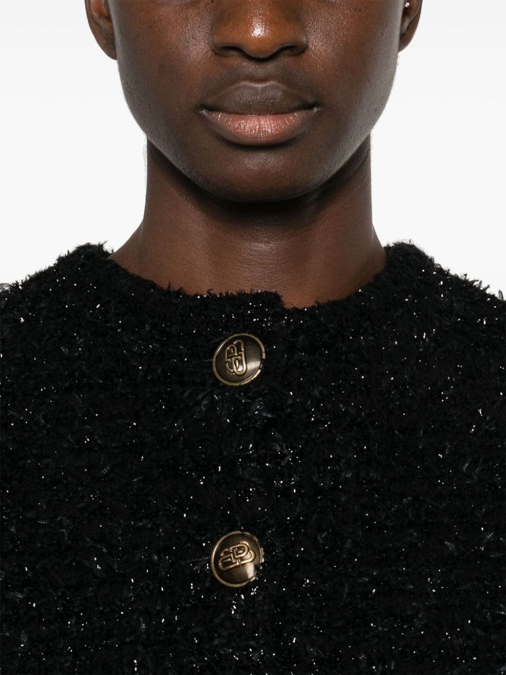 Bouclé cropped jacket - 2
