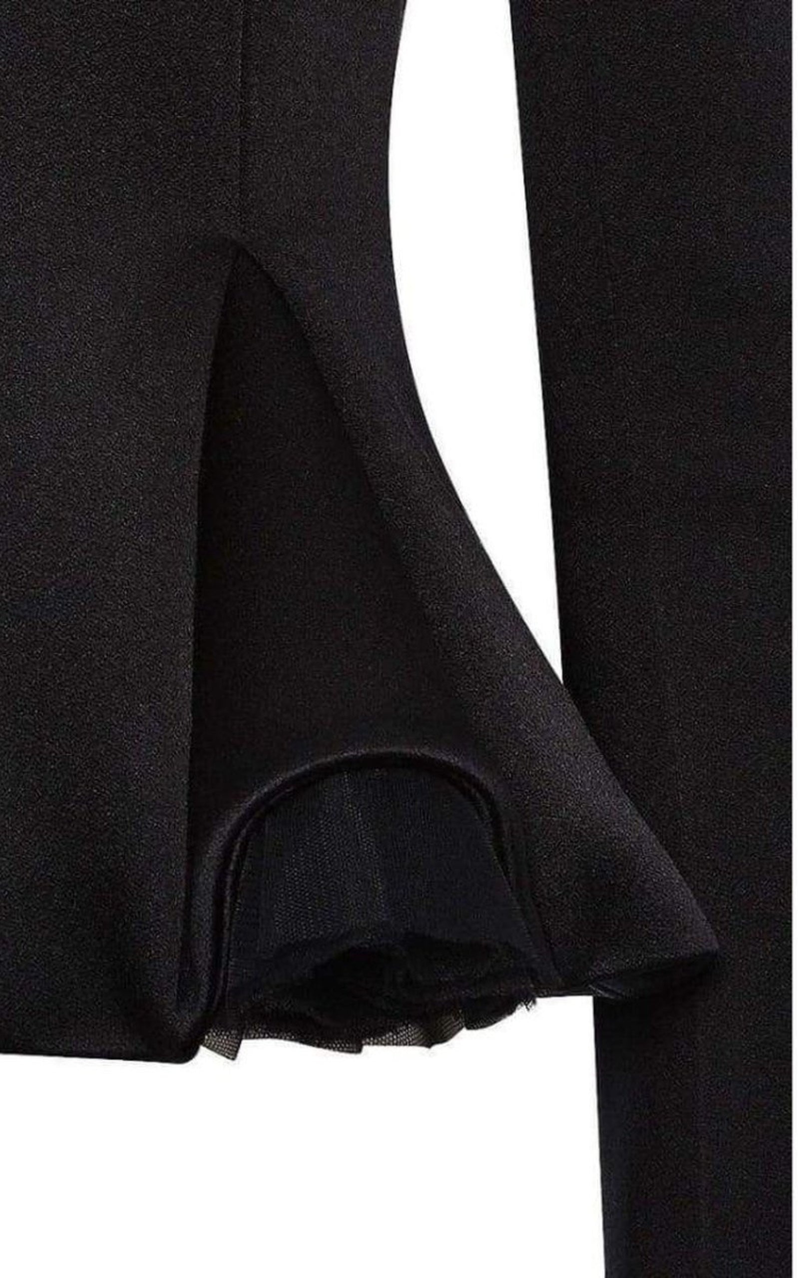 Fitted Jacket with Godets - 5
