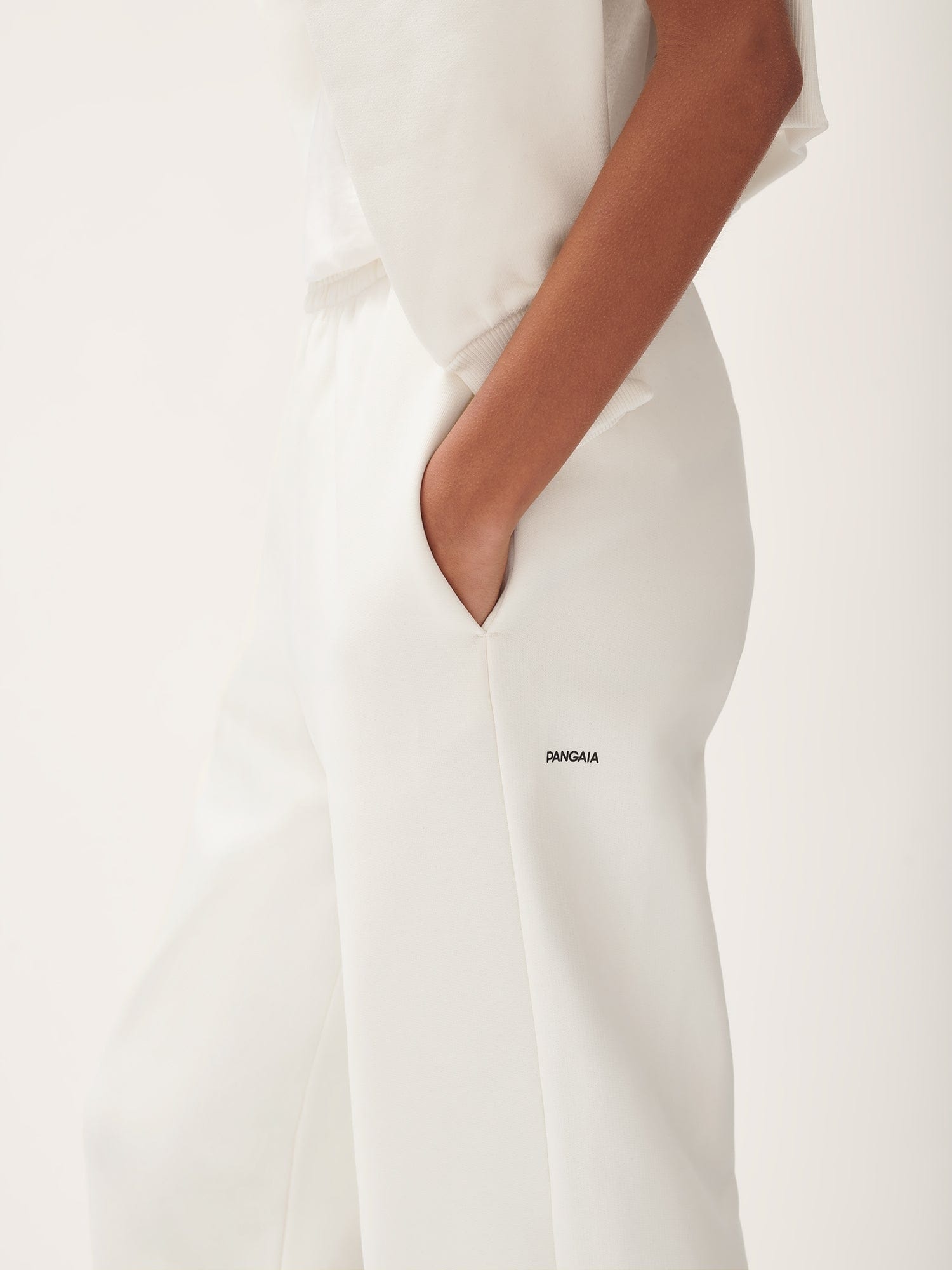 Womens 365 Heavyweight Track Pants - Off-White - 4