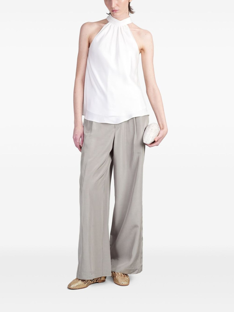 SIMKHAI pleat-detailing trousers outlook