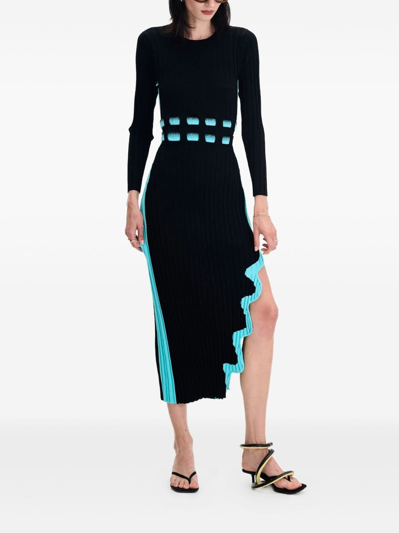 PH5 cut-out ribbed midi dress outlook