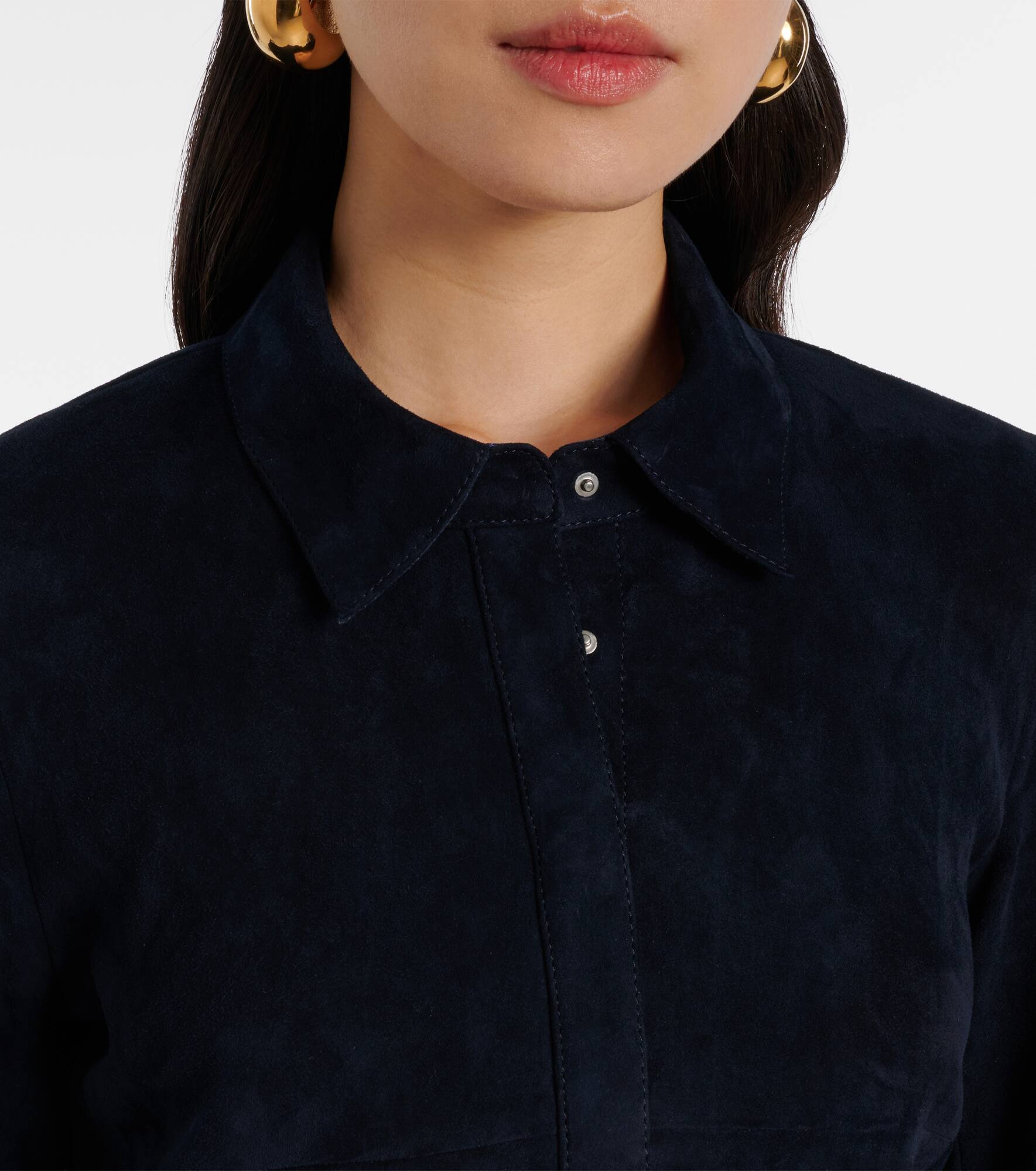 Becky suede shirtdress - 4