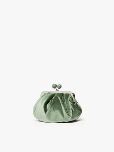 Max Mara CAVOUR Small velvet Pasticcino Bag outlook