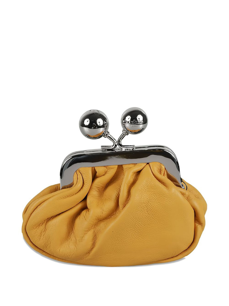 WEEKEND Max Mara ball-embellished leather coin purse outlook