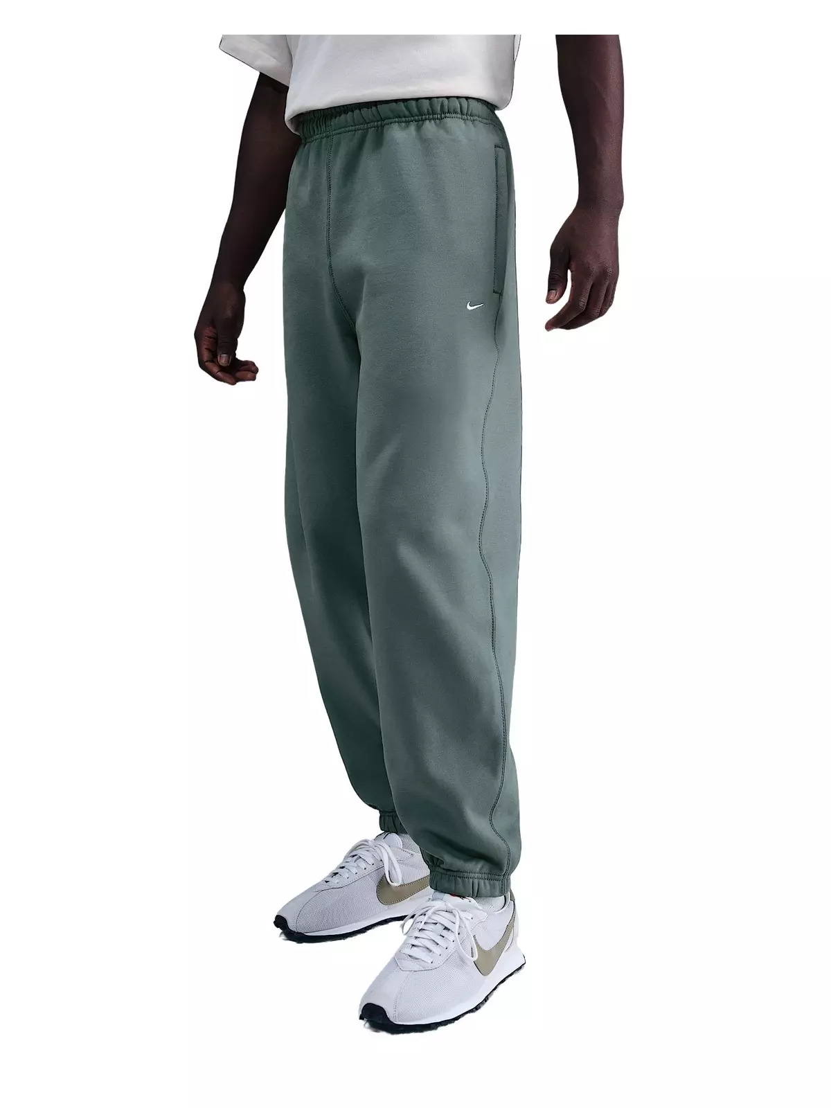 Men's Solo Swoosh Cuffed Fleece Pants - 3