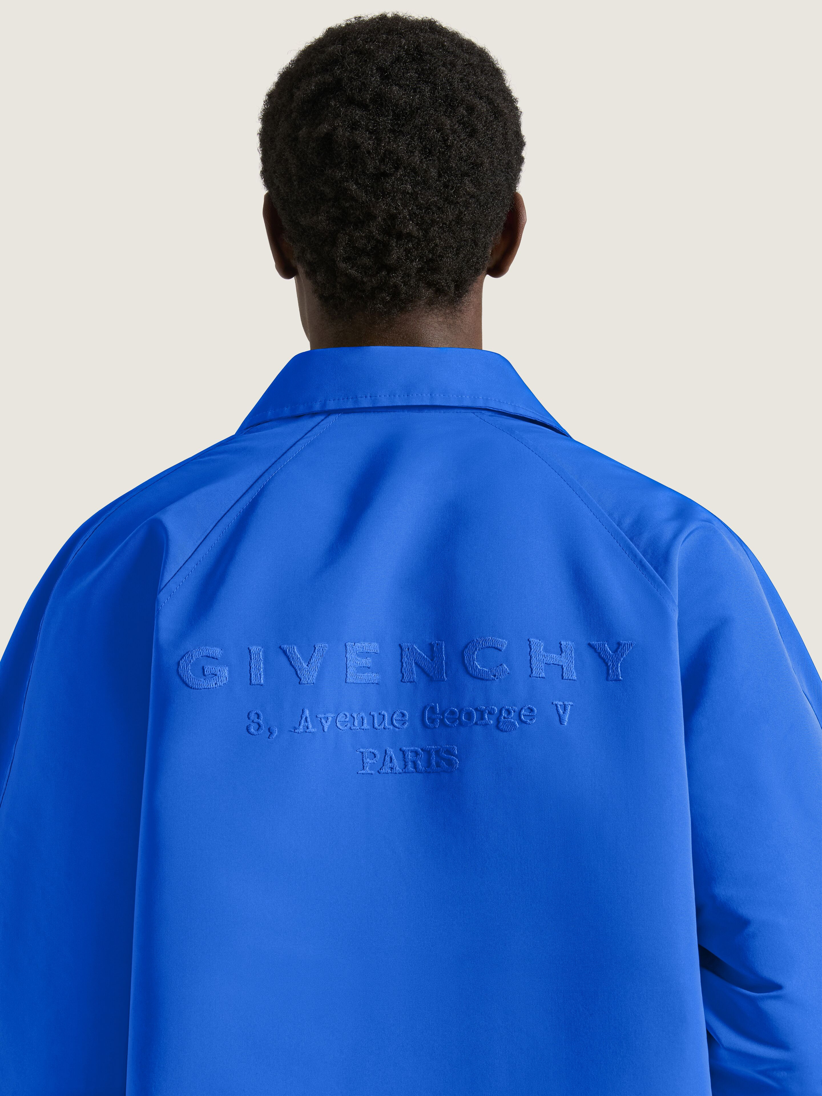 JACKET WITH GIVENCHY STAMP EMBROIDERY - 3