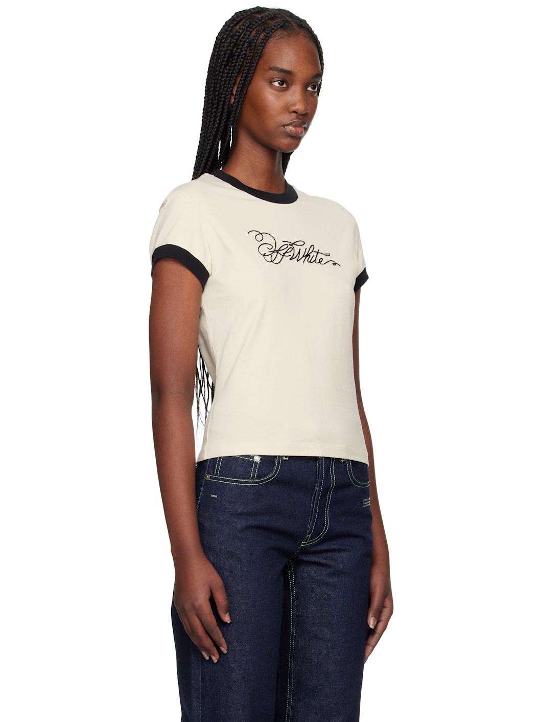 Script Fitted T-shirt - 2