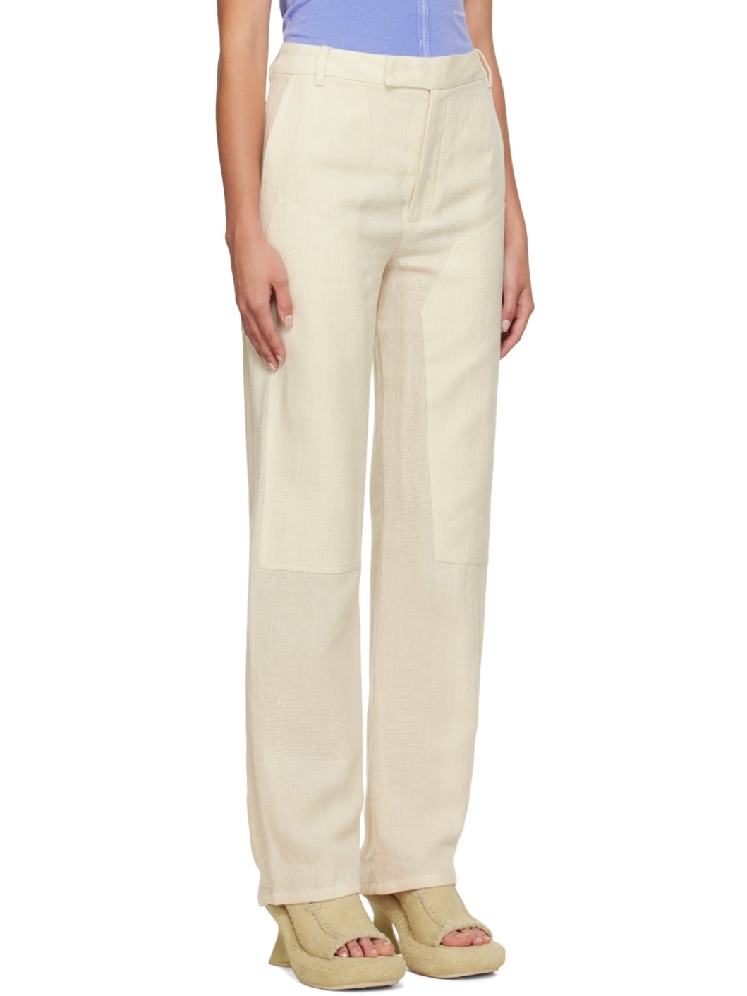 Off-White Relaxed-Fit Trousers - 2