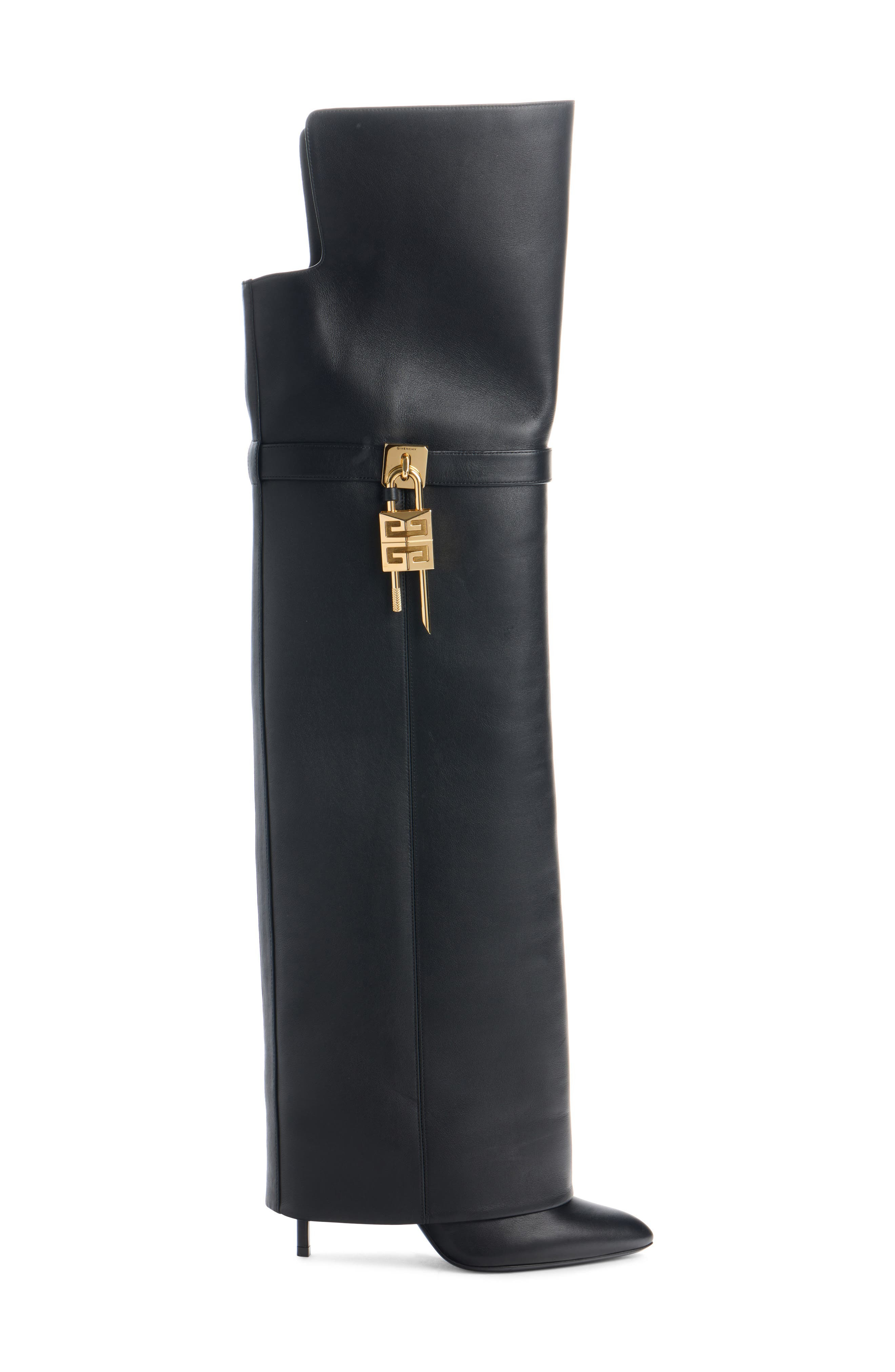 Givenchy Shark Lock Over the Knee Boot in Black at Nordstrom - 3