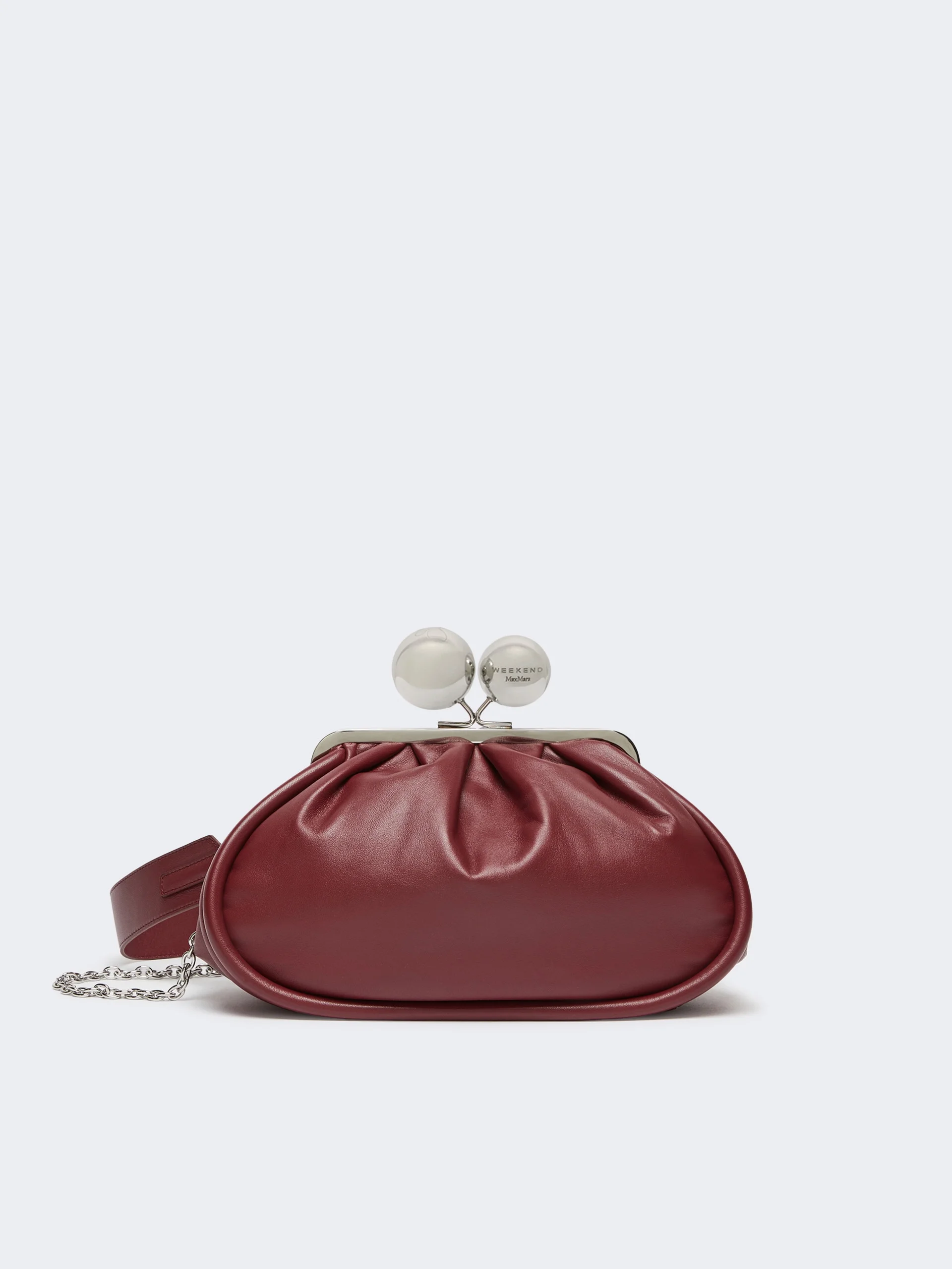 MILVANEW Medium Pasticcino Bag in glossy nappa leather - RUBY - 1