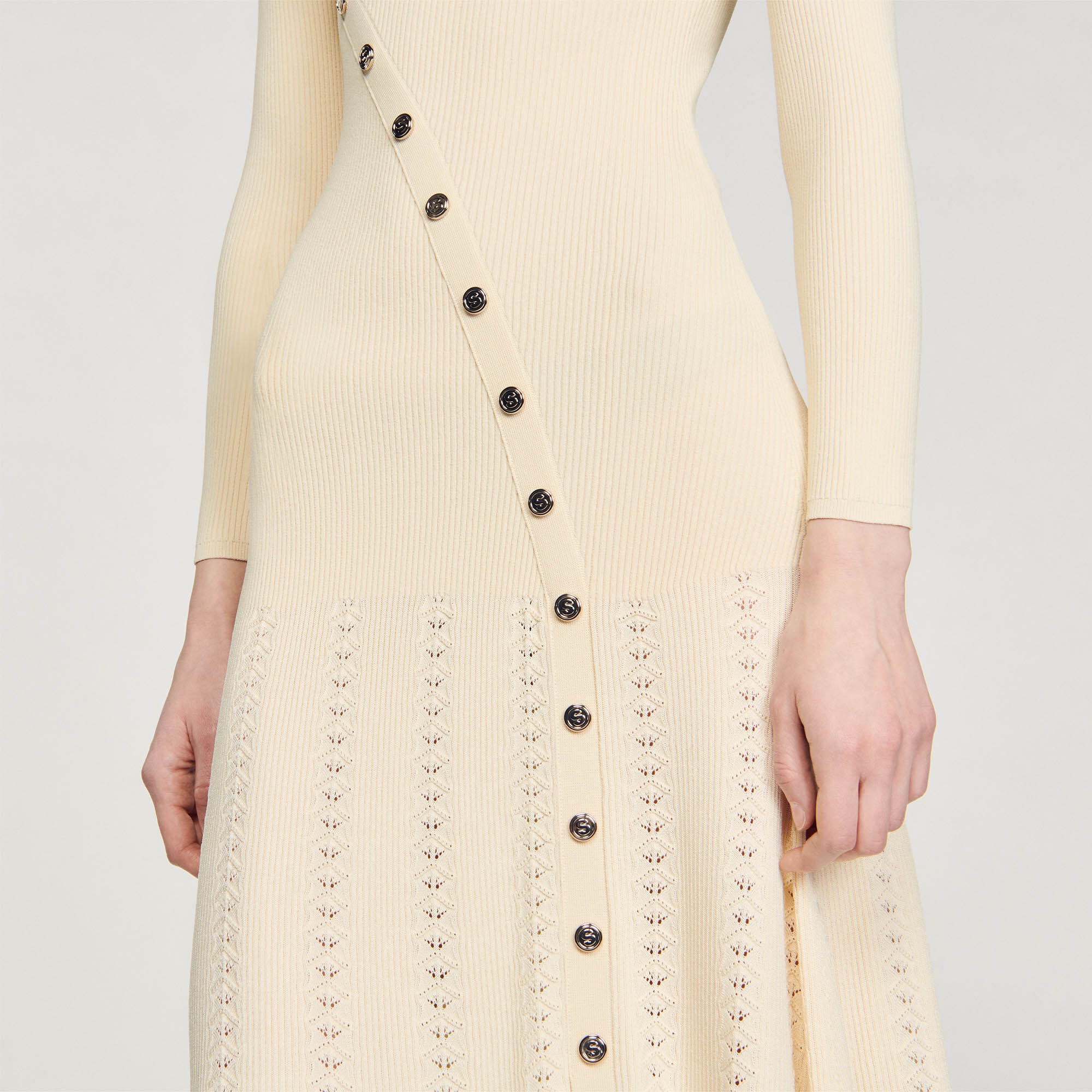 KNIT MIDI DRESS - 4