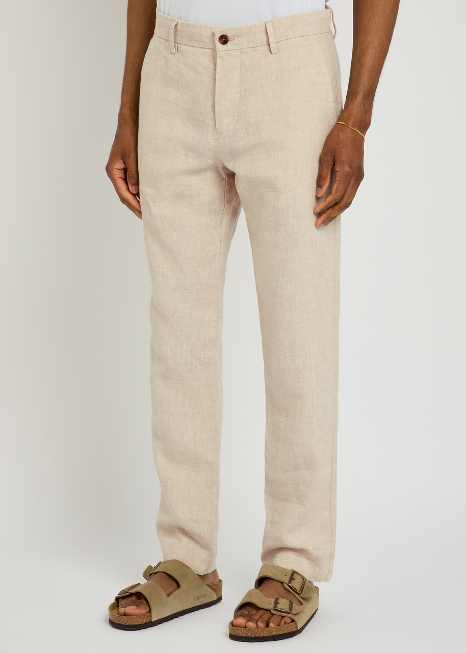 NN07 Theo Linen Trousers - 2