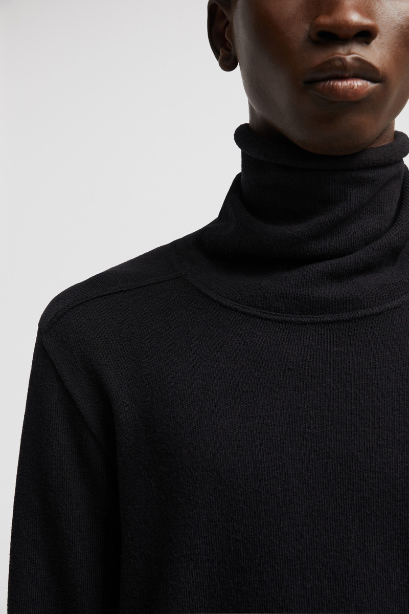 Moncler + Rick Owens Cotton Turtleneck Sweater 6