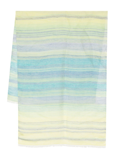 Paul Smith stripe pattern scarf outlook