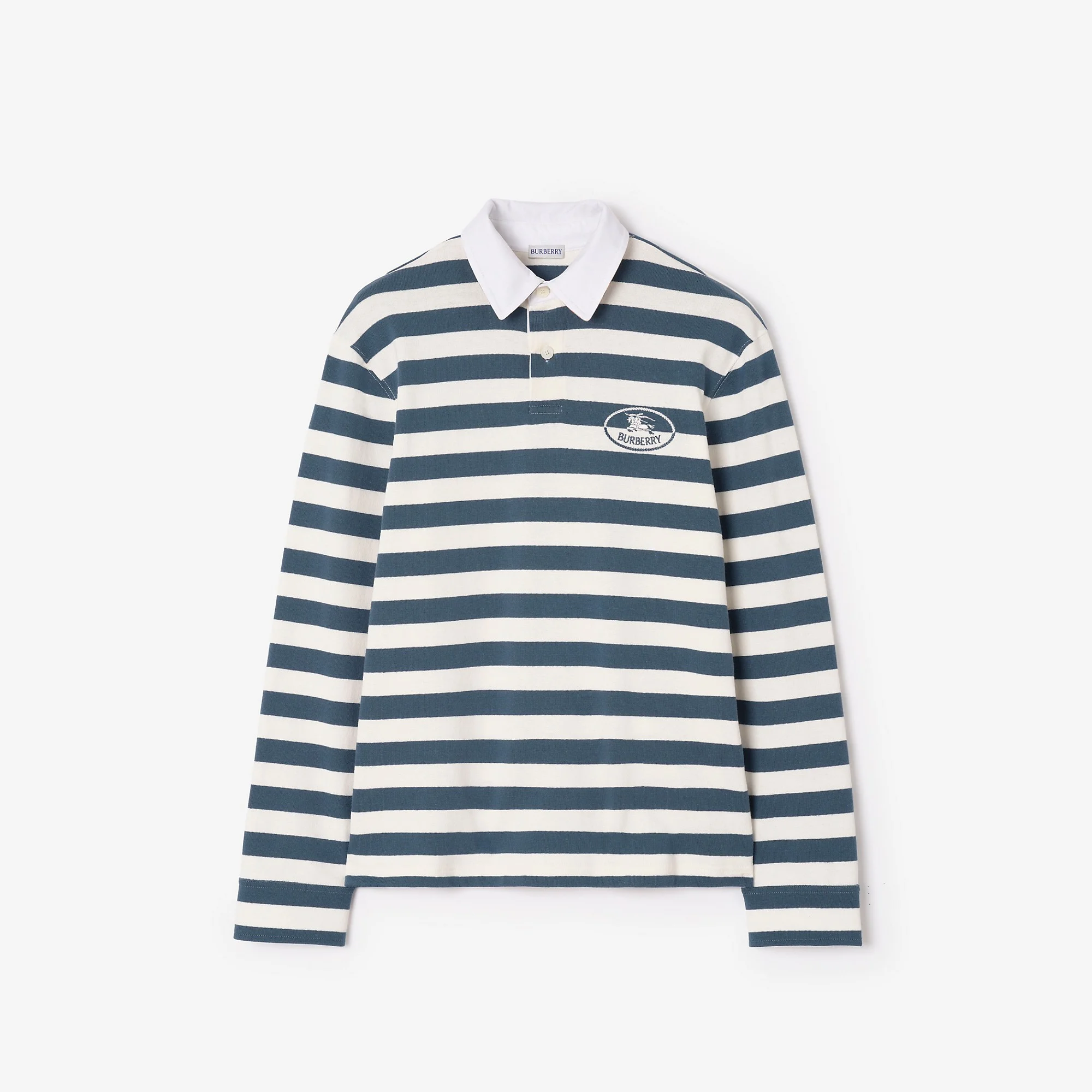 Knight Stamp Cotton Rugby Shirt - 1