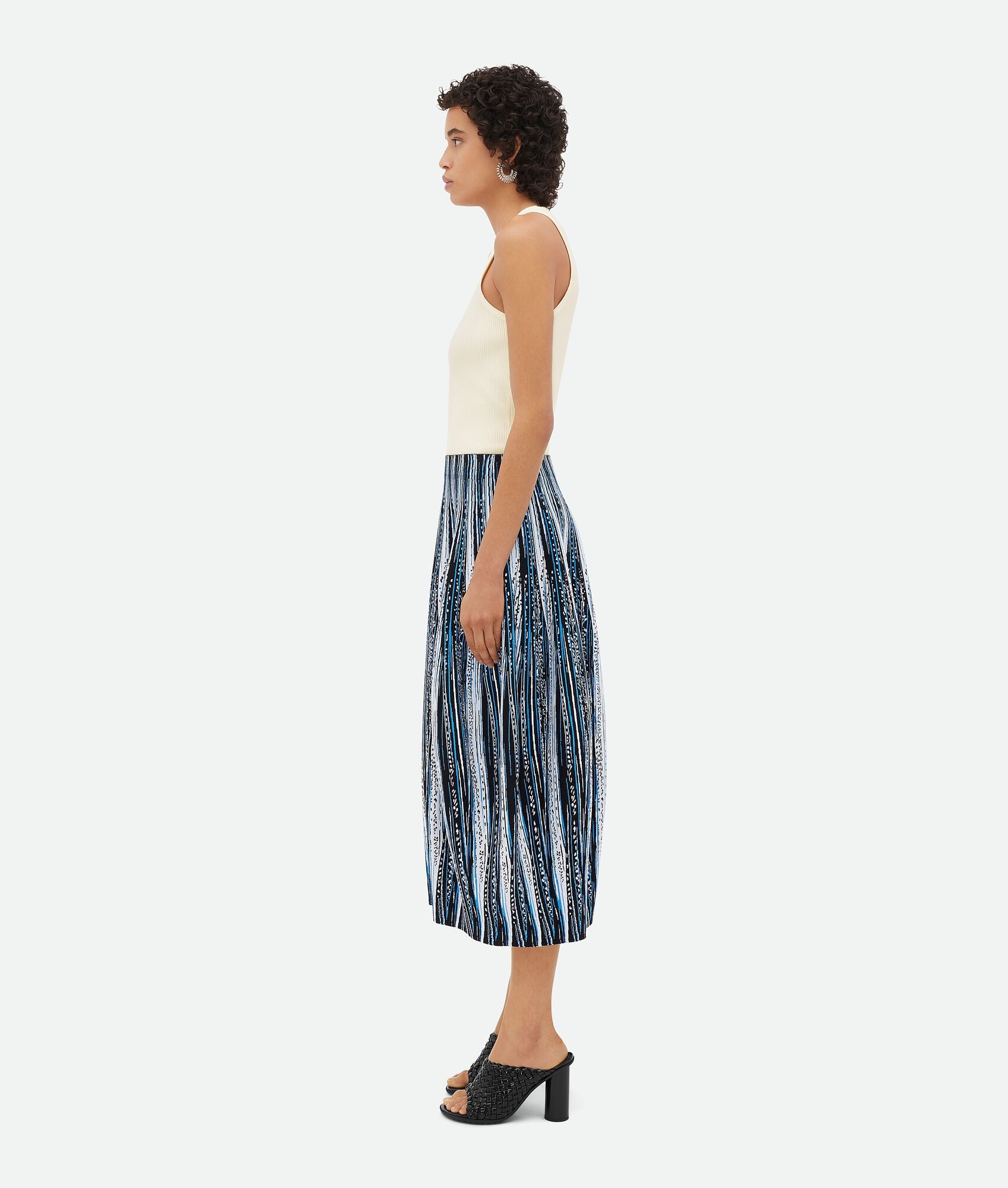 Viscose Jacquard Skirt - 2