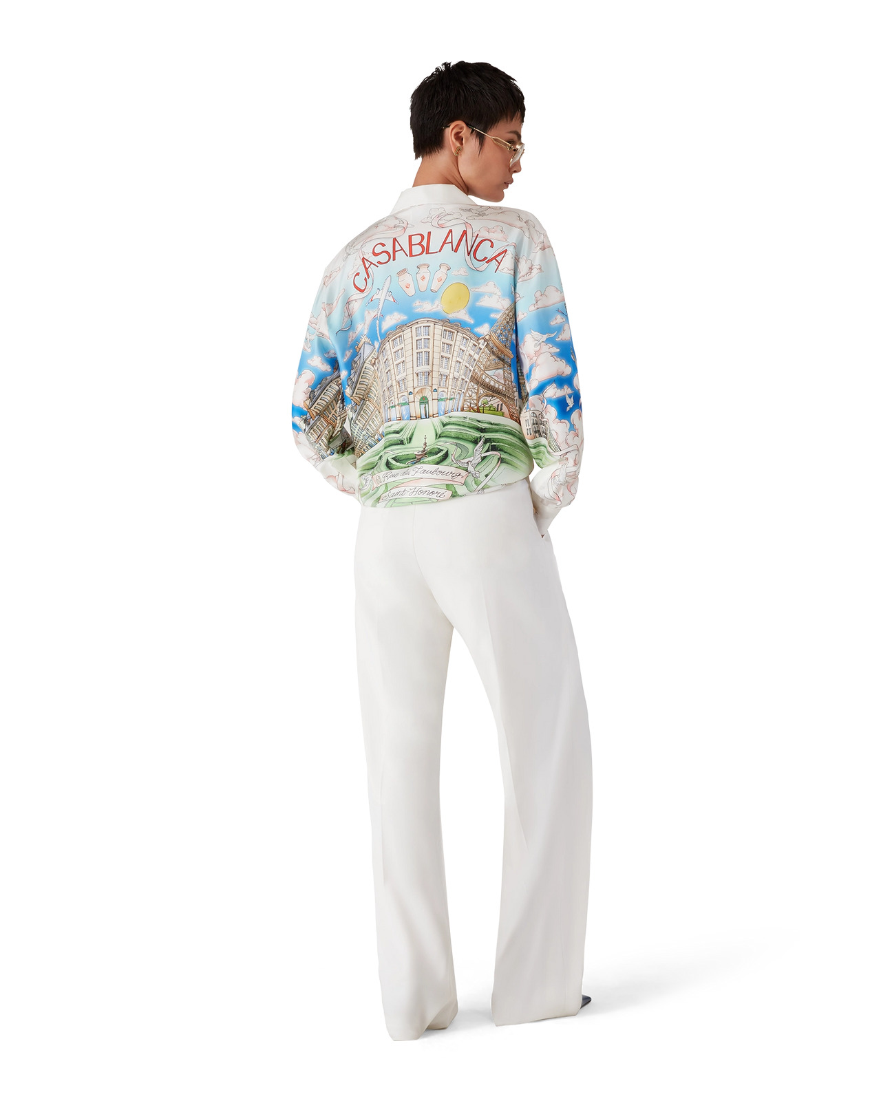 Paris Store Classic Long Sleeve Shirt | Casablanca Paris - 3