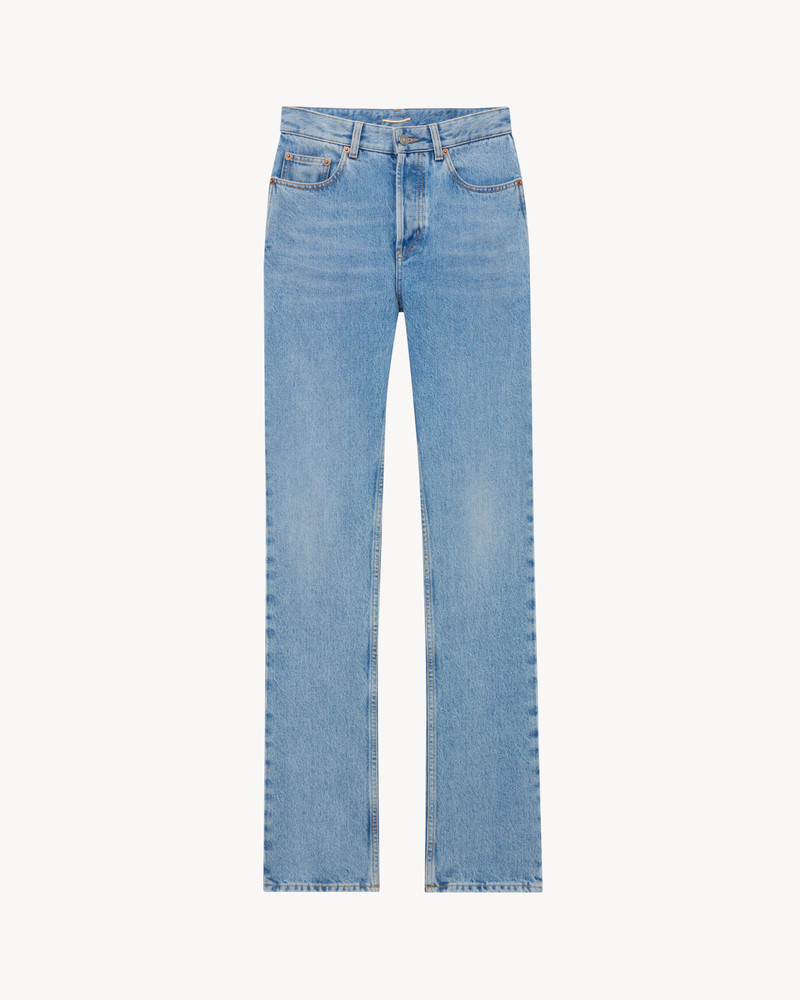 90'S SLIM JEANS IN BAHAMAS BLUE DENIM 1