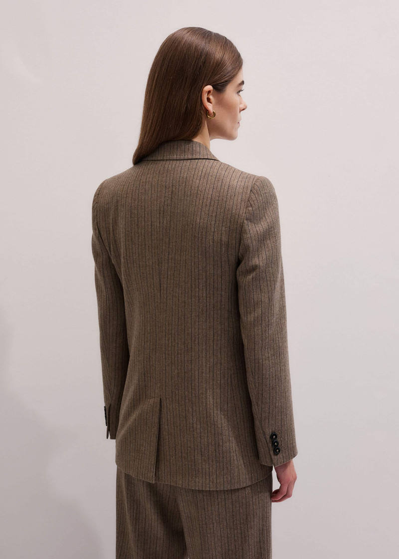 Sharp Shoulder Blazer 7