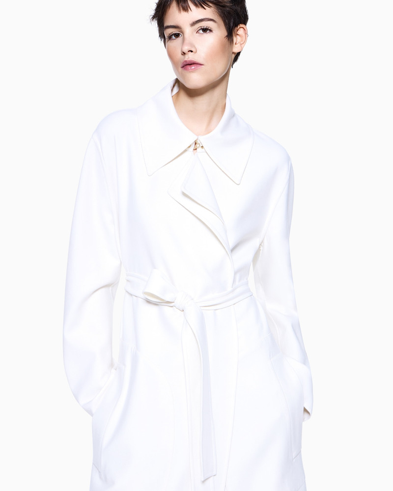 GIORGIO ARMANI VIRGIN-WOOL LONG COAT outlook