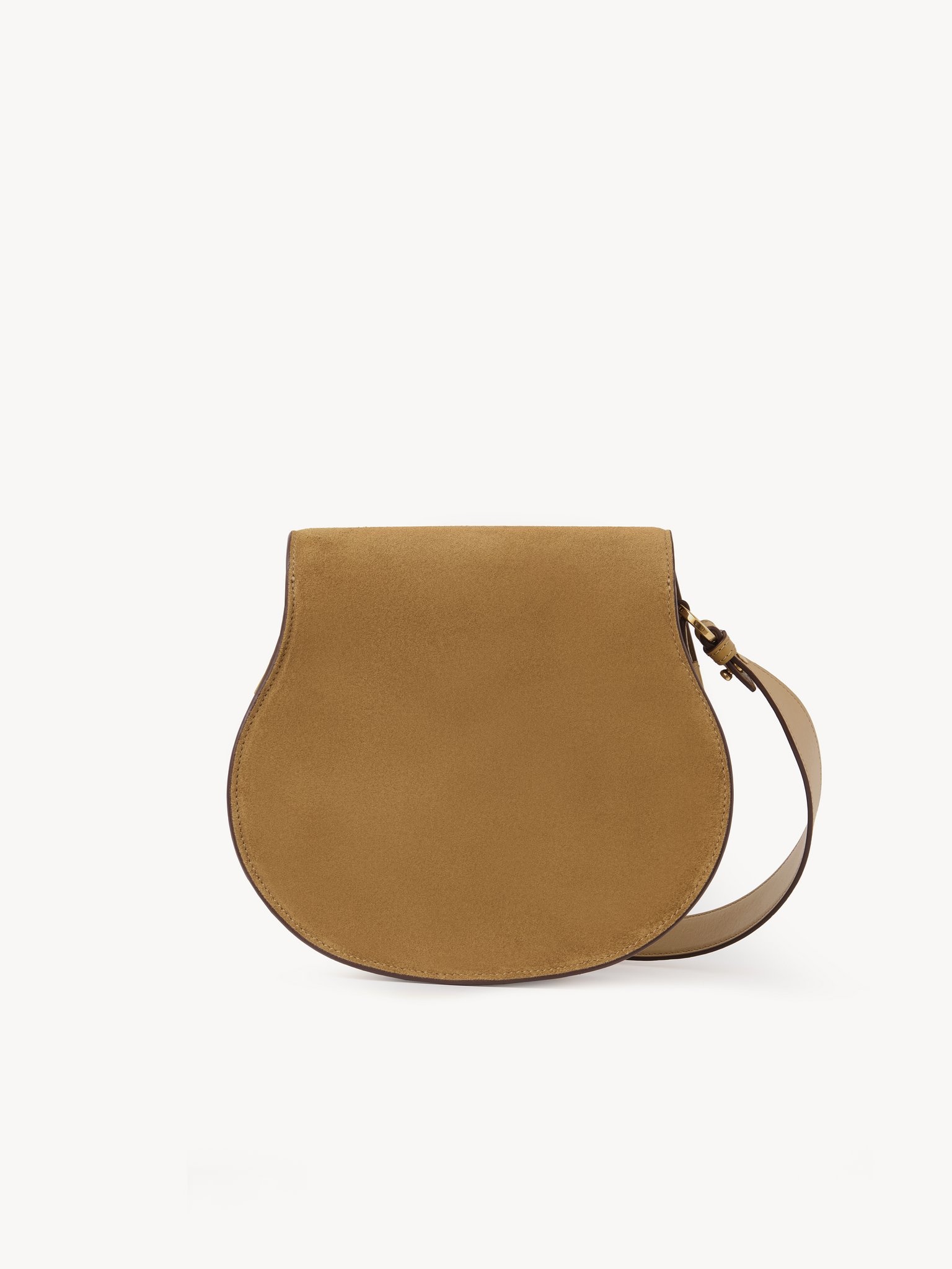 MARCIE SADDLE BAG IN SUEDE LEATHER - 3
