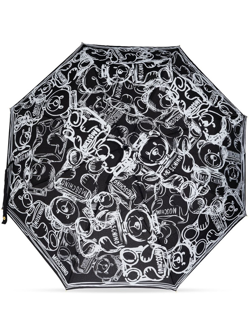 teddy bear-print umbrella 1