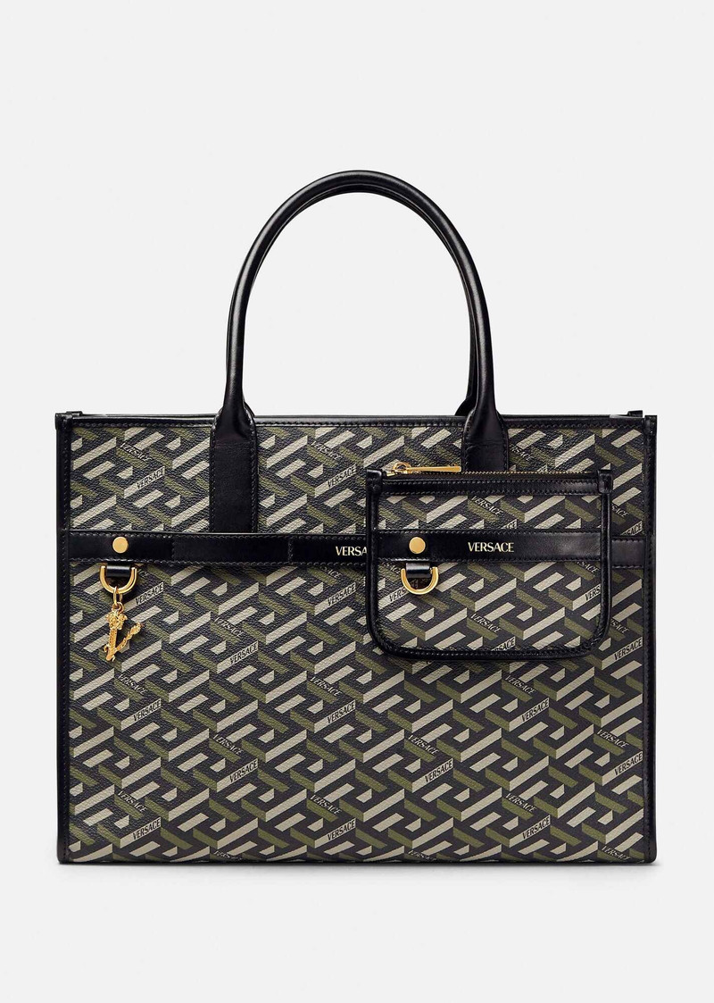 VERSACE La Greca Signature Modular Pouch outlook