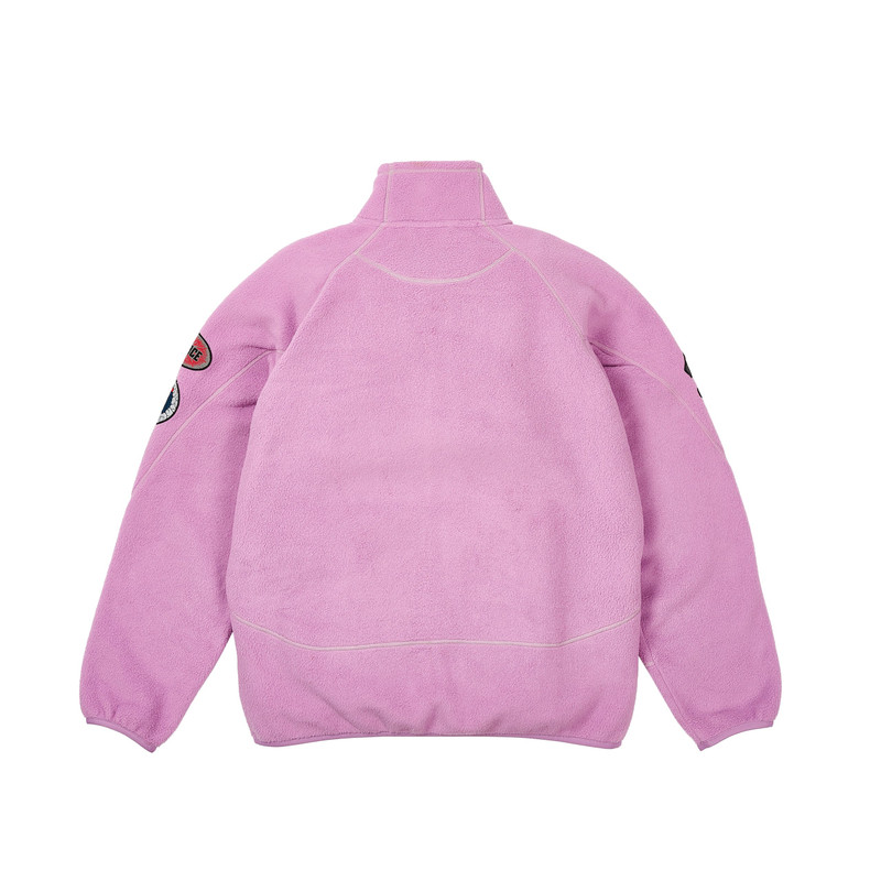 PALACE POLARTEC FULL ZIP FUNNEL LILAC outlook