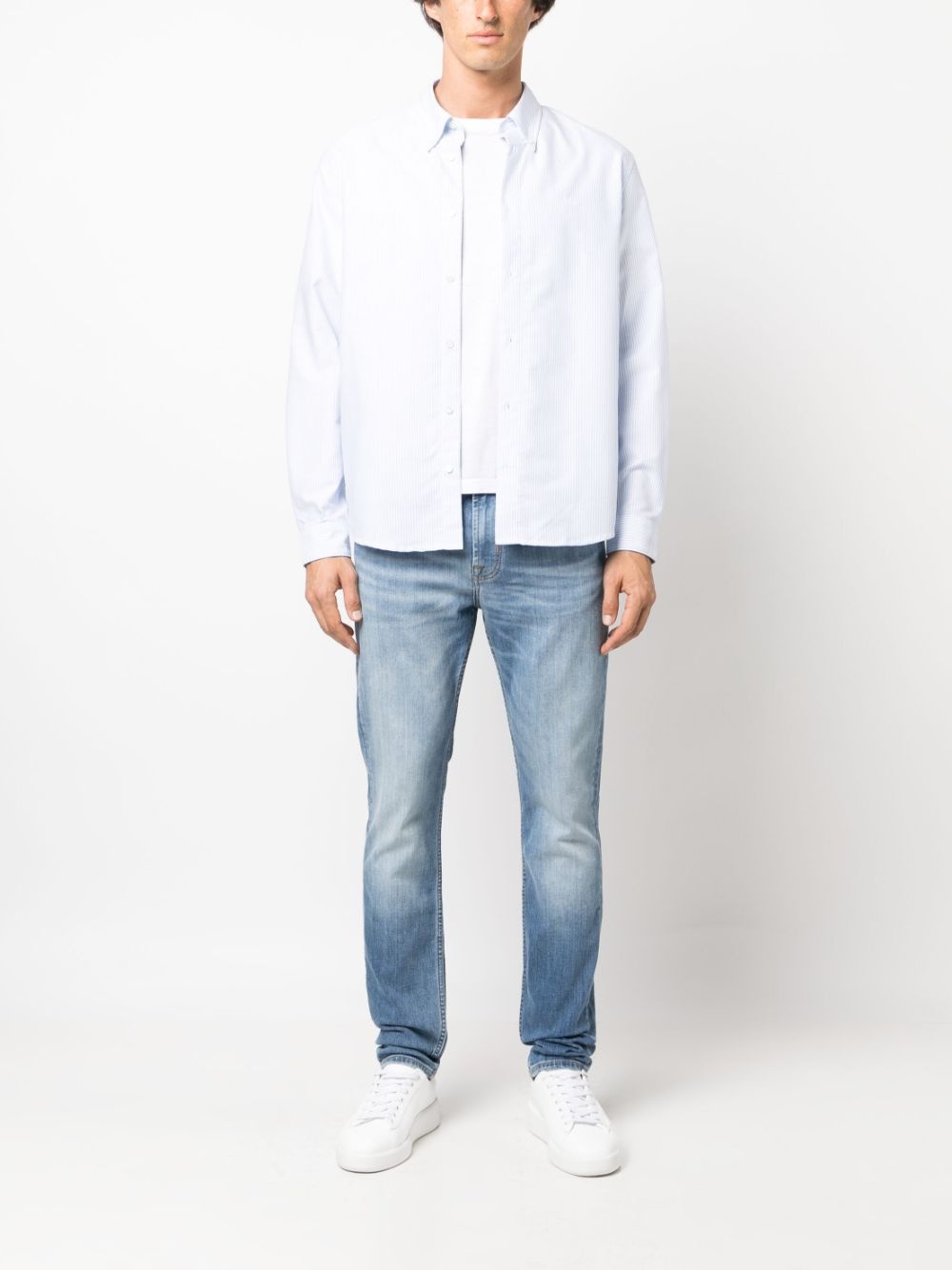 striped cotton shirt - 2