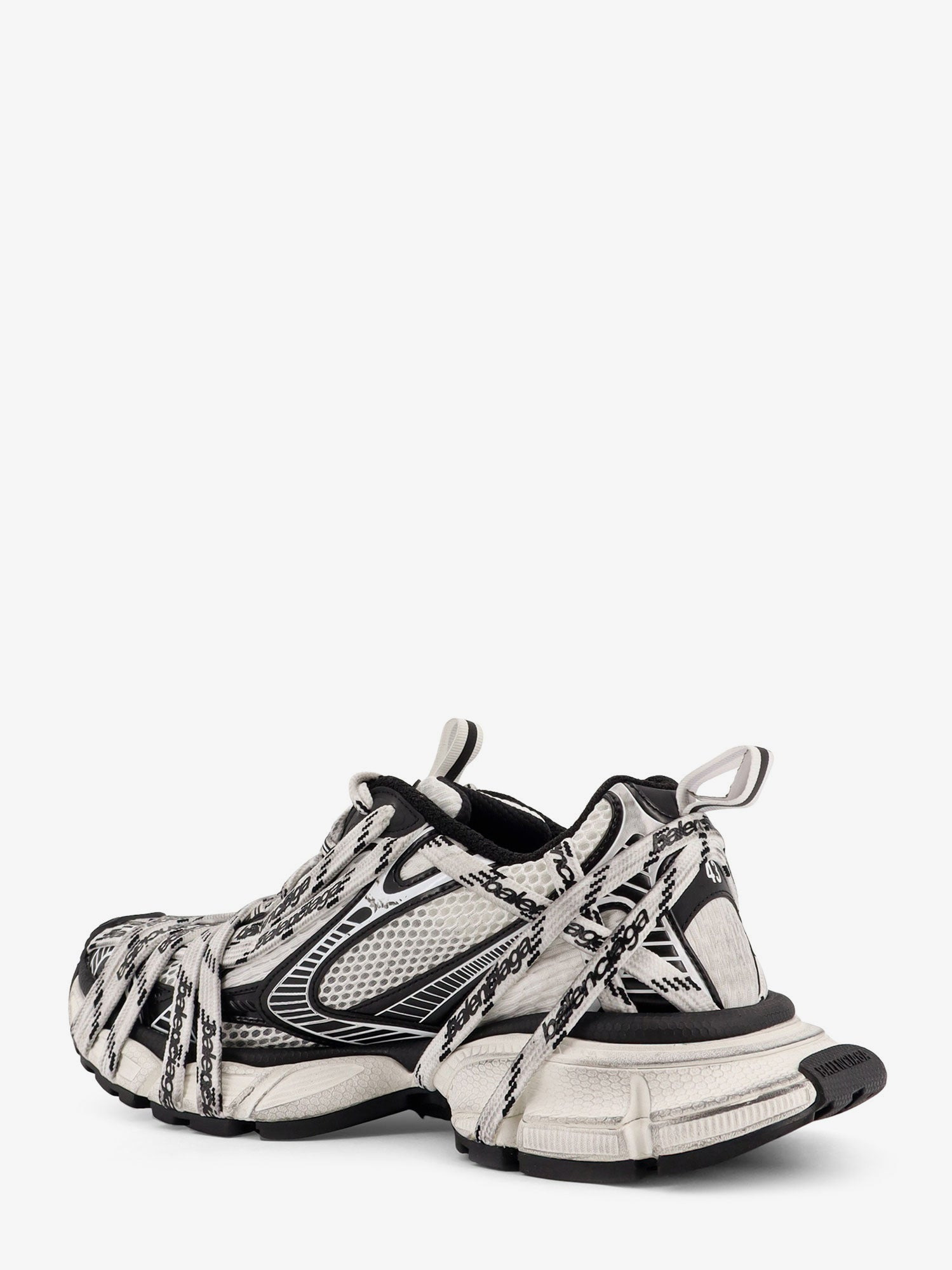 Balenciaga 3Xl Extreme Laces Mesh Sneakers - 3