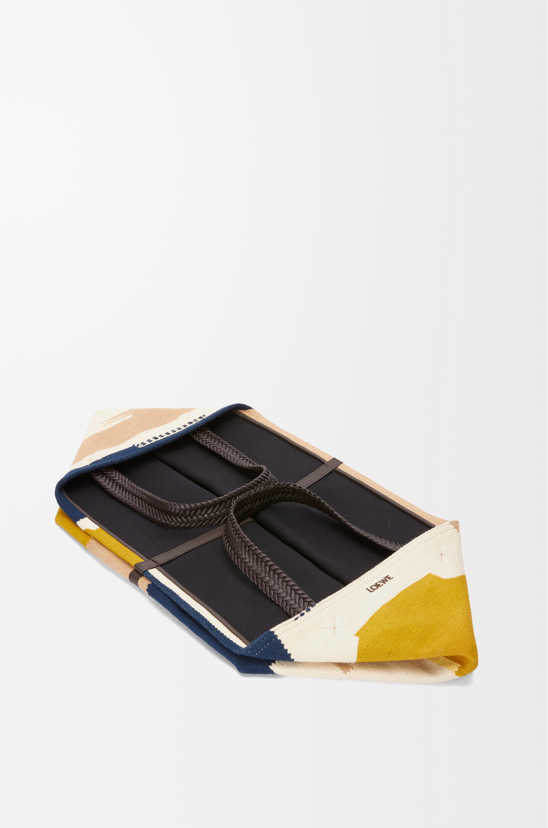 XXL Puzzle Fold tote in canvas - 4
