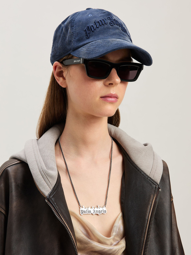 Palm Angels Burning Logo Necklace outlook