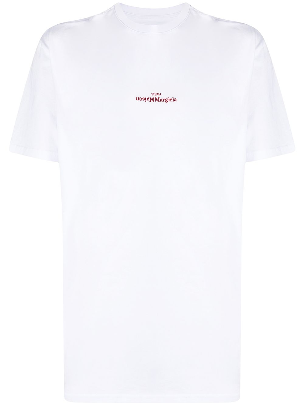 logo-embroidered T-shirt - 1