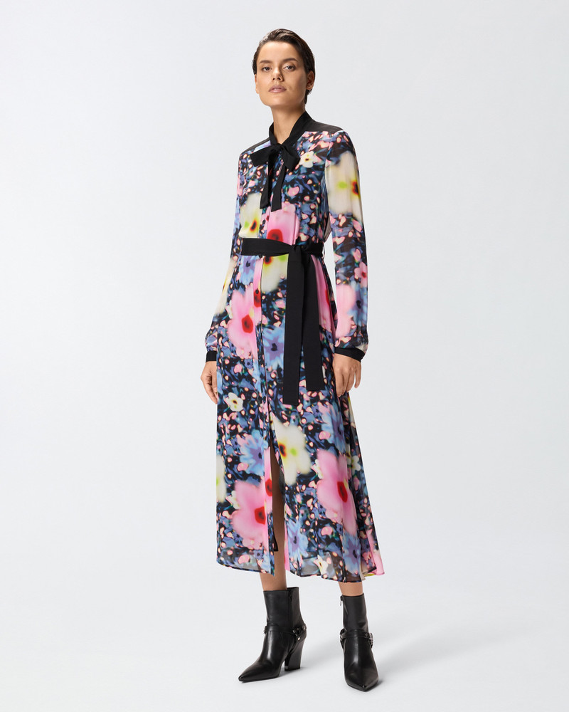 FLORAL SHIRT DRESS 4