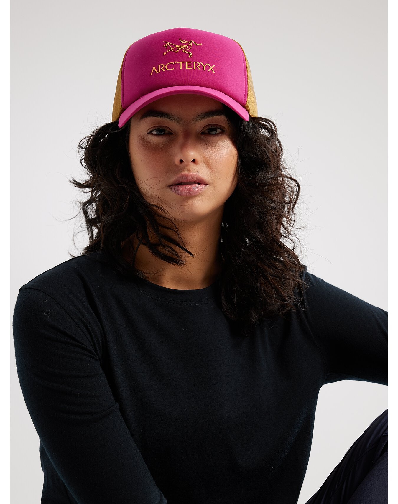 Bird Word Trucker Curved Hat - 3