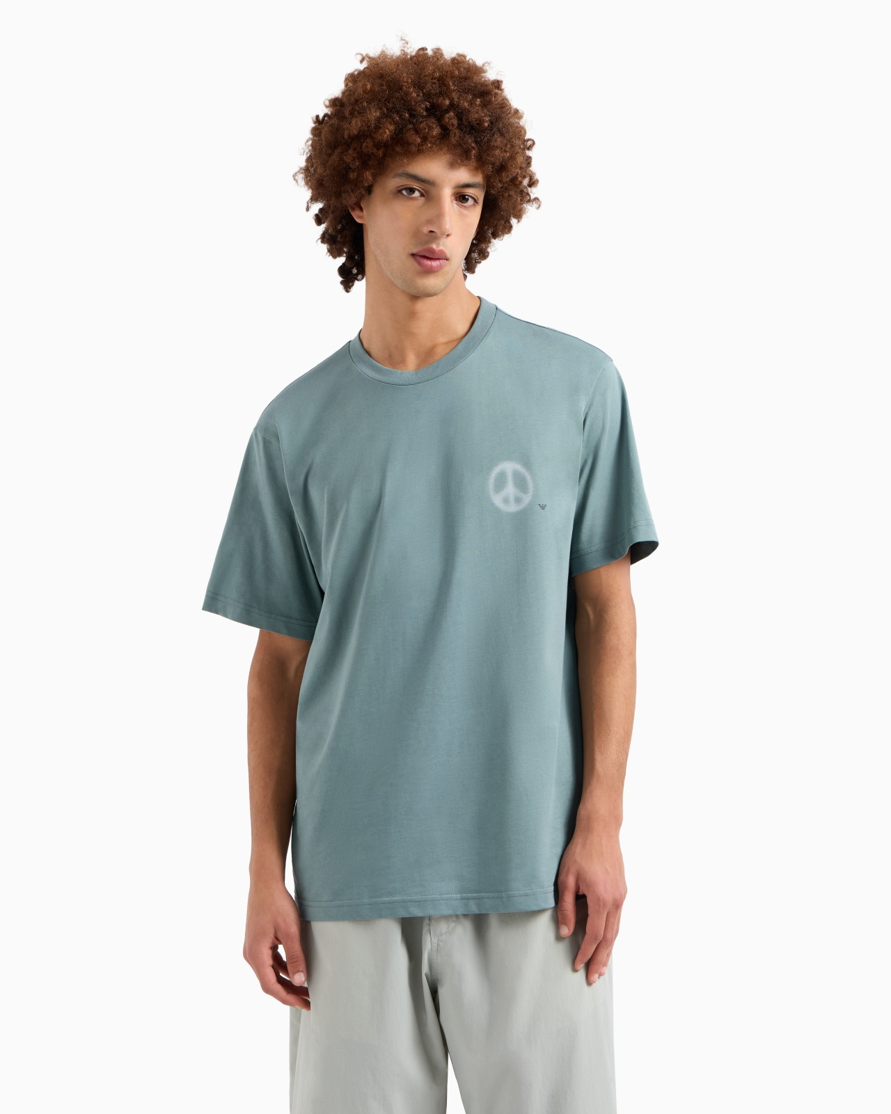 ASV JERSEY T-SHIRT WITH OVERSIZED PRINT FROM THE PEACE CAPSULE COLLECTION - 4
