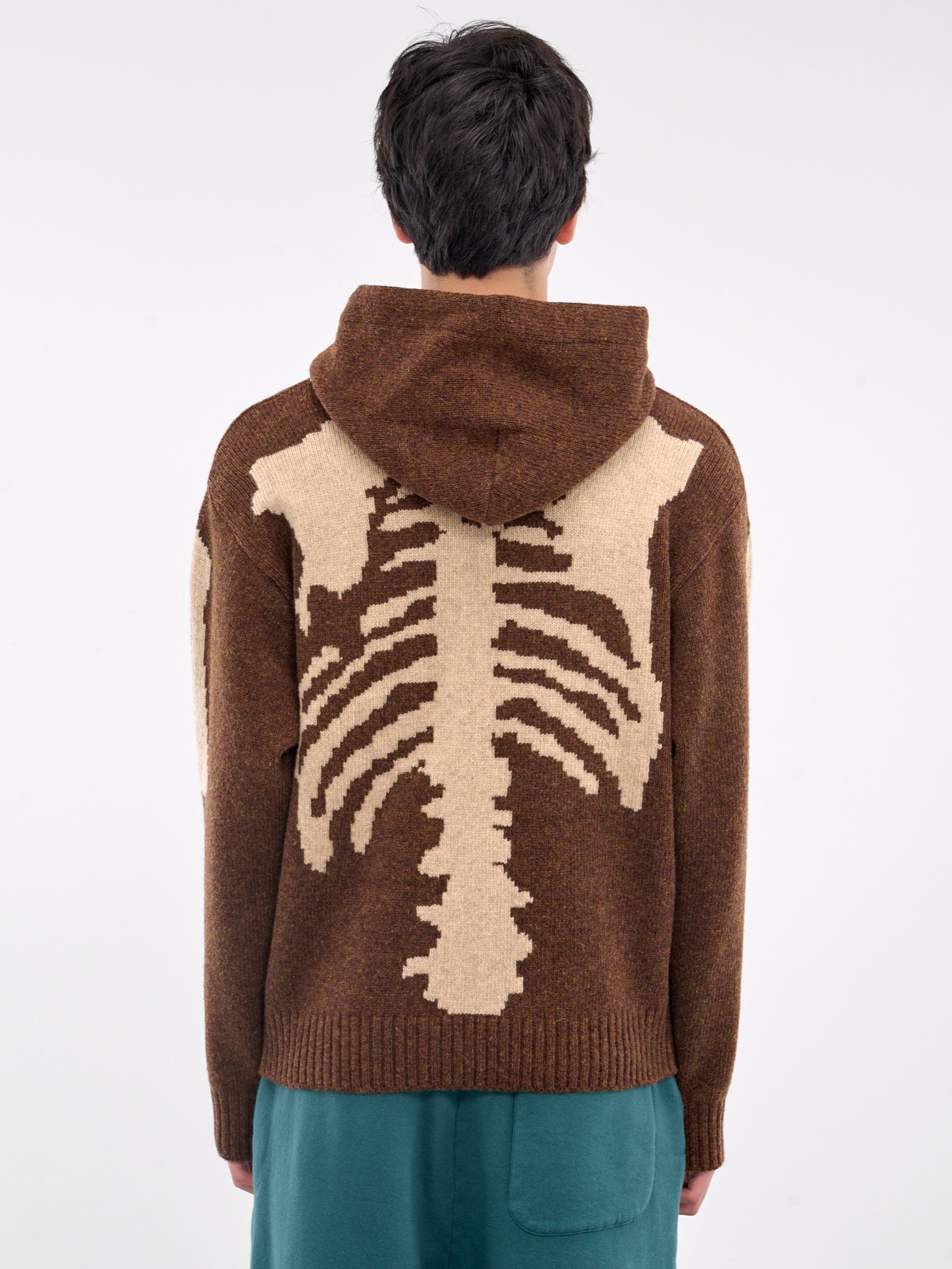 Bone Wool Hoodie - 3
