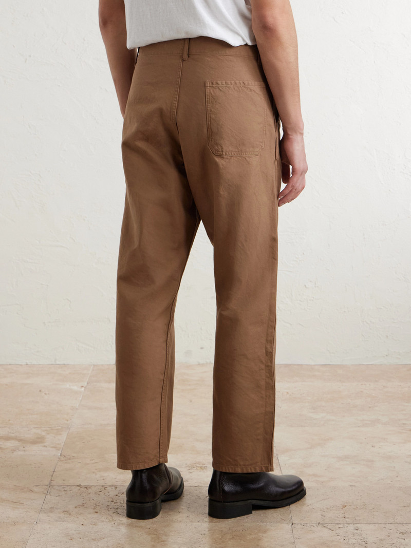 Gesso Straight-Leg Cotton-Twill Trousers 4