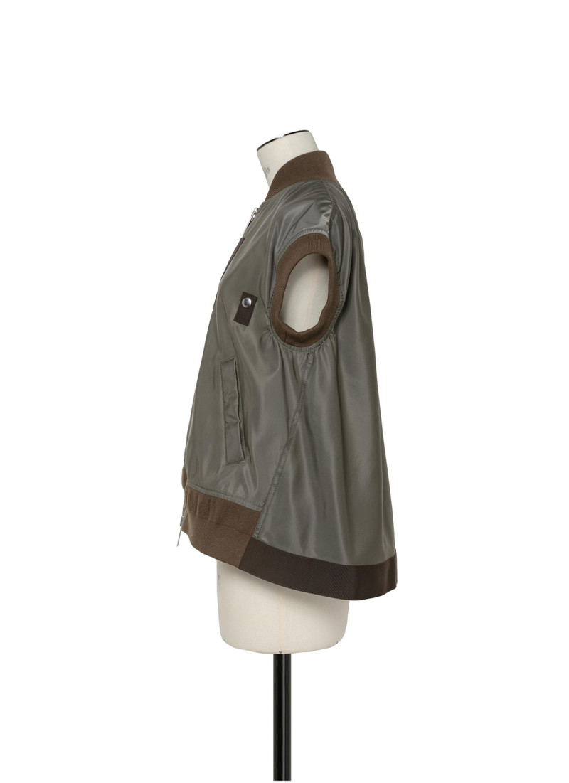 sacai Nylon Twill Vest outlook