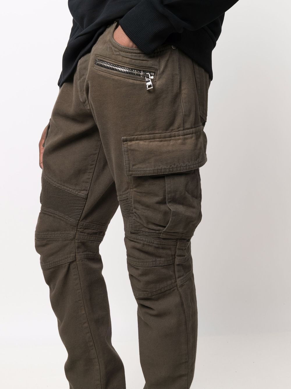 skinny-fit cargo trousers - 5